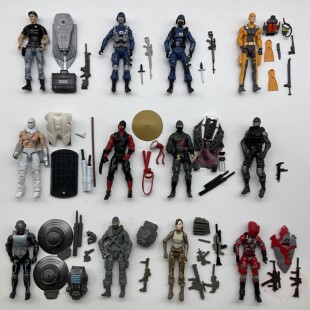 26.7.19 特种部队GIJOE 白幽灵厉鬼黑龙忍者杰伊萤火虫 红卫霍克