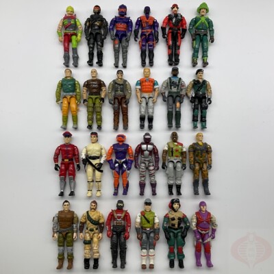 26.1.30 特种部队GIJOE 老版 散人 兵人 皮筋人 霹雳人 特价3
