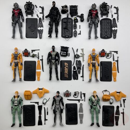 26.7.19 特种部队GIJOE 25周年 毒鳗 鱼雷 水下金刚 全配  特价