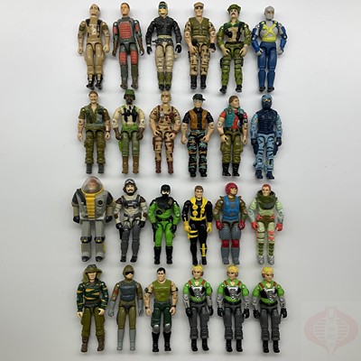 25.7.30 特种部队GIJOE 老版 散人 兵人 皮筋人 霹雳人 特价1