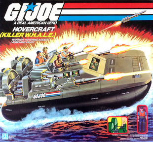 特种部队 GIJOE 老版 兵人 载具 1984年 杀人鲸号 1:18