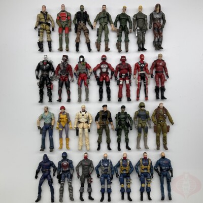 25.11.14 特种部队GIJOE 25周年 DIY素体 兵人 散人 特价 1:18