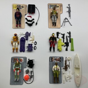 26.4.19 特种部队GIJOE 老版 废铁 拦路虎雪地蛇指挥官蛟龙潜行者