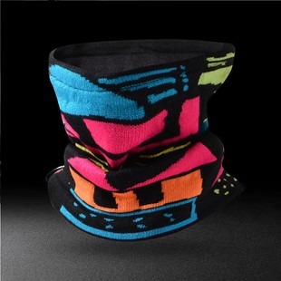 屲牌 抓绒内衬跑步滑雪登山骑行运动护脸脖套帽 0079S