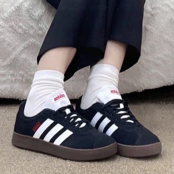 Adidas/阿迪达斯男子女子板鞋德训鞋 秋季VL Court复古低帮运动鞋