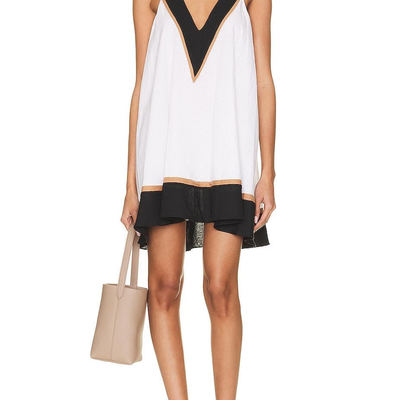 NOHASHTAG 新款春夏小众新中式纯亚麻设计感气质名媛风吊带连衣裙