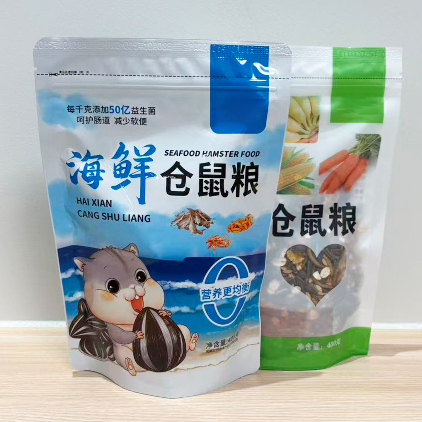 仓鼠粮布丁金丝主粮果蔬粮营养五谷面包虫干助消化幼鼠成鼠通用
