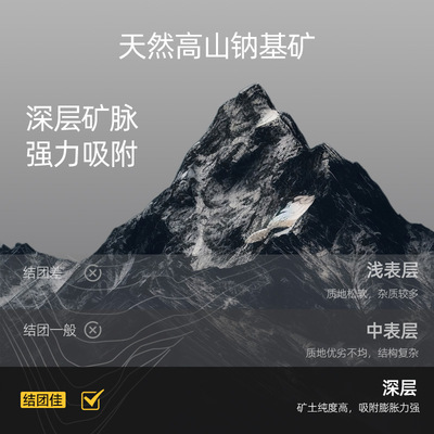 神经猫强效除臭钠基矿砂猫砂矿砂