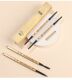 小金条金筷双头极细眉笔立体持久不晕染三角头初学者自然中咖灰色