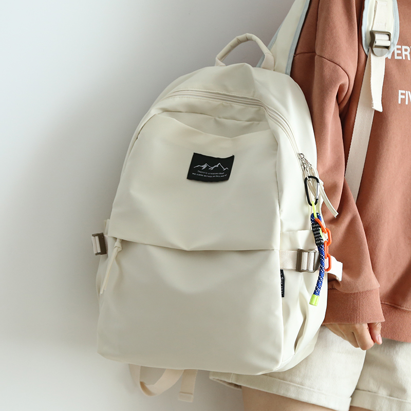 大容量多隔层休闲双肩包书包男女