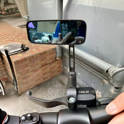 日式鬼火改装运动摩托车后视镜