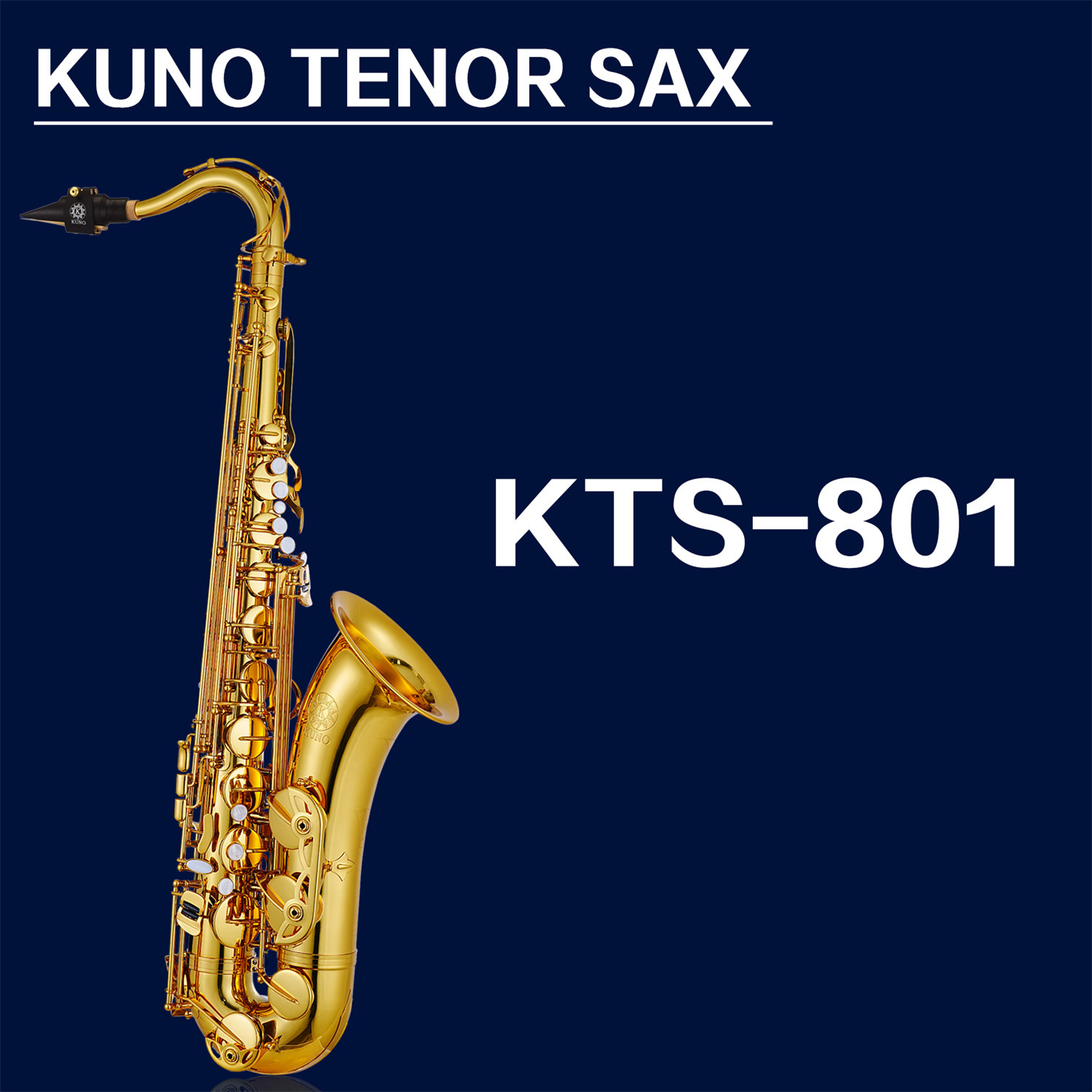 KUNO/九野次中音萨克斯降B调萨克斯风成人初学演奏管乐器KTS-801