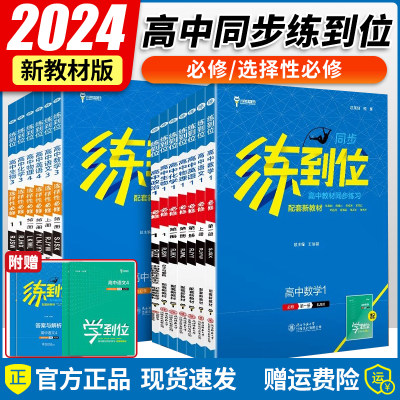 2024练到位高中同步练习