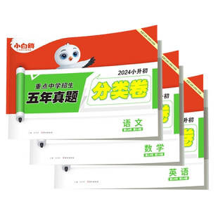 现货】2025小白鸥星空小升初分类卷语文数学英语小学专项训练分班考试卷小考毕业总复习分类卷历年真题人教版五六年级招生真卷