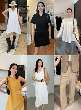 【惊喜福利】显瘦宽松连衣裙&衬衫半裙韩版百搭休闲外套T恤女