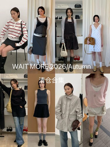 waitmore 折扣集合 百搭显瘦休闲T恤连衣裙半身裙衬衫女