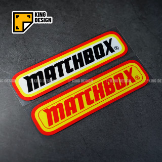 国王车贴 Matchbox环球 火柴盒汽车摩托车贴纸创意防水反光划痕贴