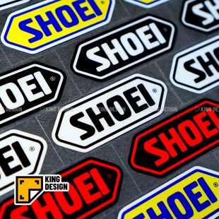 车贴机车防水反光贴花 摩托车改装 国王车贴 shoei头盔镜片贴纸个性