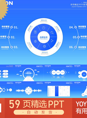 keynote模板图表格数据可视化流程UI历程代制作美化PPT模板素材