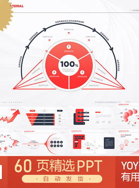 集团简介年终总结述职报告工作项目市场营销分析品牌宣传PPT模板