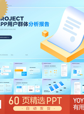 APP应用营销市场用户群体分析人群受众调查报告风投项目计划书PPT