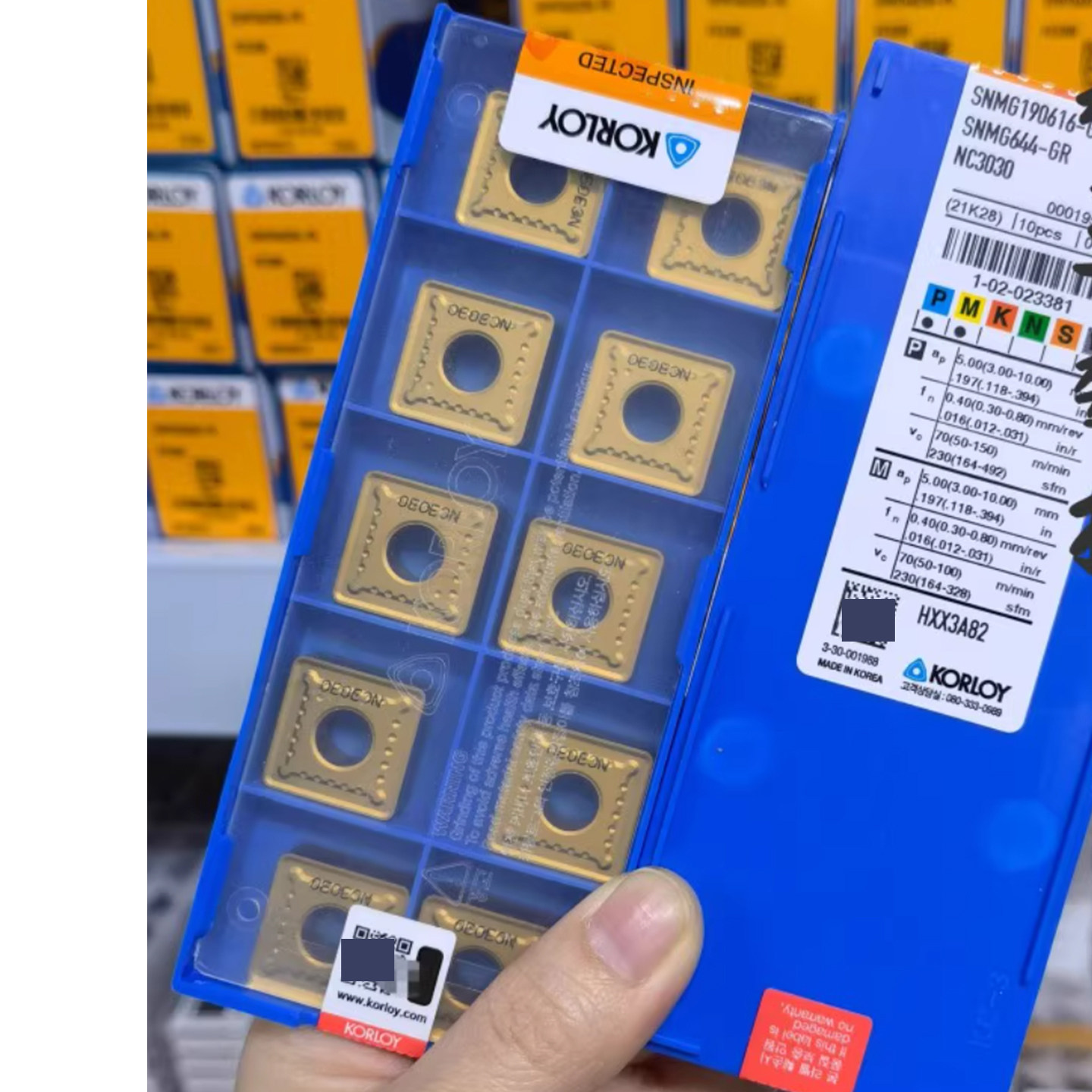 韩国克洛伊SNMG190616-HS/GR