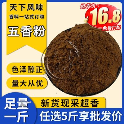 五香粉500g商用配方香料卤菜火锅面汤烧烤炒粉菜鸭货香料调料大全