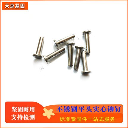 不锈钢平头铆钉/平头不锈钢铆钉3~4~5~6x8x10x12x16x20x25x30x40