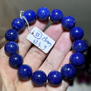 天然青金石手链青金石手串有大小珠单圈手链微瑕 一物一图