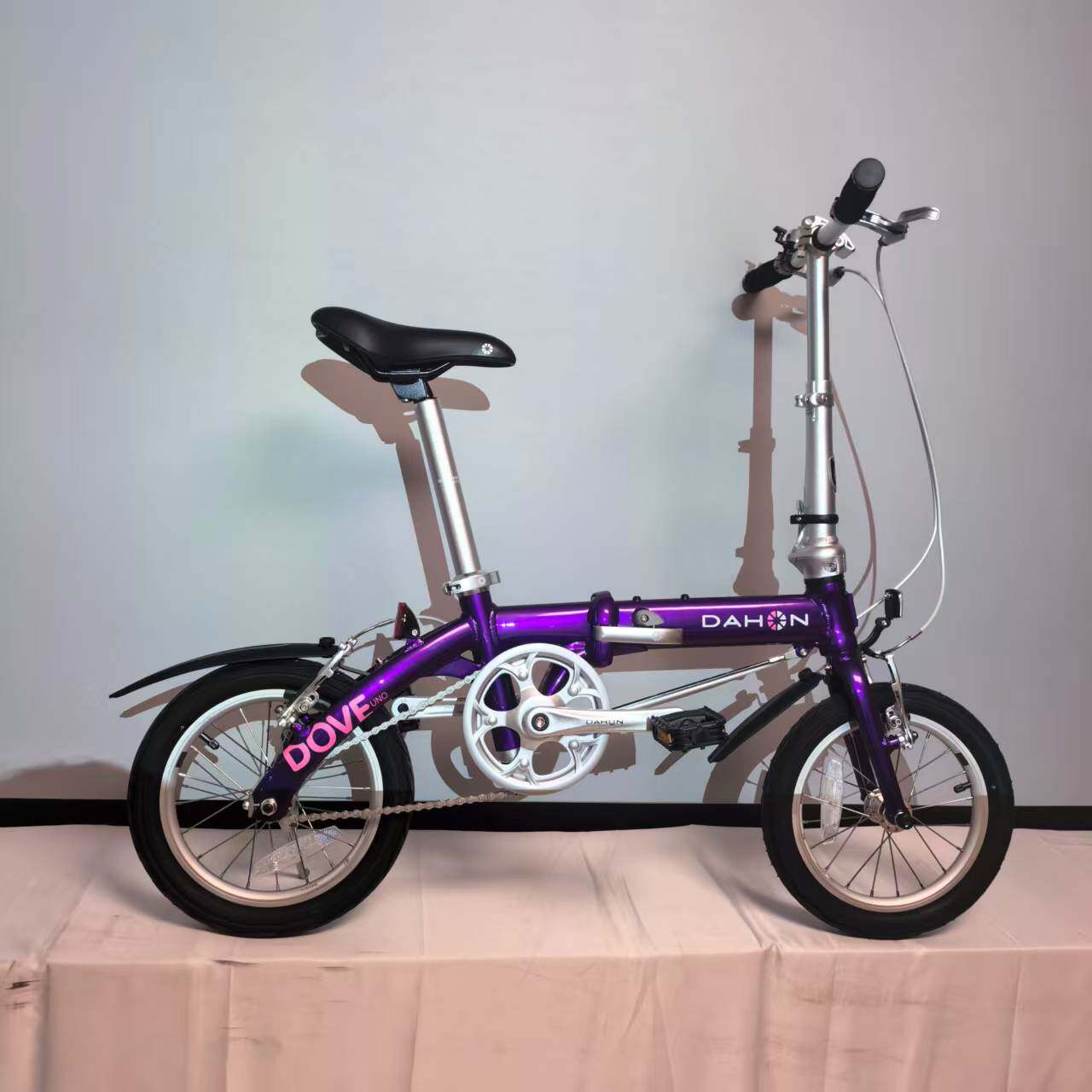 大行BYA412折叠自行车 迷你14寸单车 学生儿童成人铝合金超轻单车