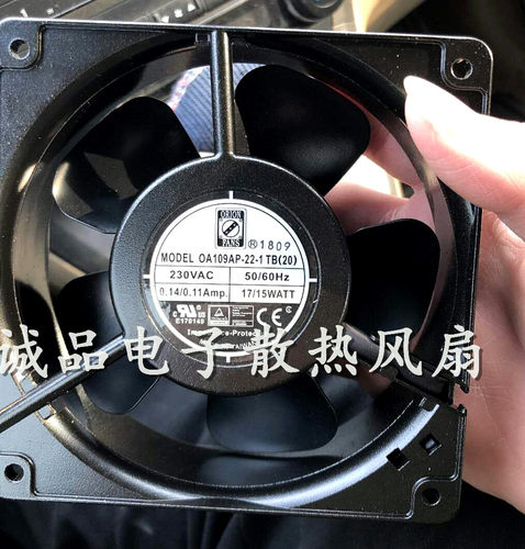OA109AP-22-1TB 03（20）AC230V BRUSHLESS AC FAN耐高温交流风扇