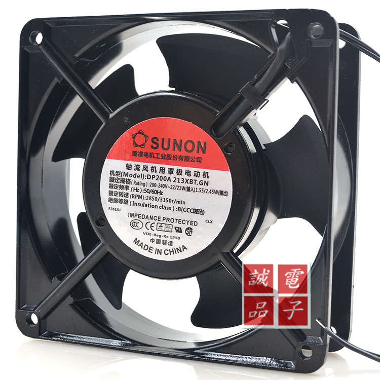 原装 建准SUNON DP200A 2123XBT 12038 220V 机柜 交流 机箱风扇