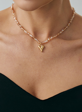 欧美跨境饰品ins风锁骨链