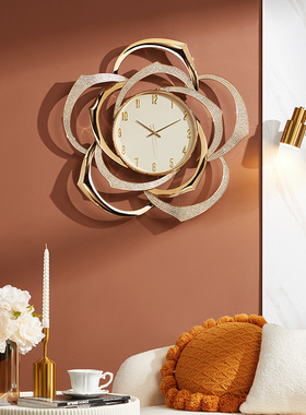 北欧现代挂钟时钟钟表家居客厅办公室样板房餐厅别墅装饰品摆件