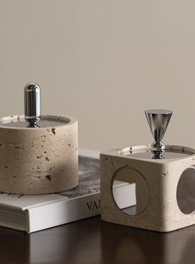 侘寂风氛围感香薰扩香器样板间桌面陈设创意抽象浴室软装饰品摆件