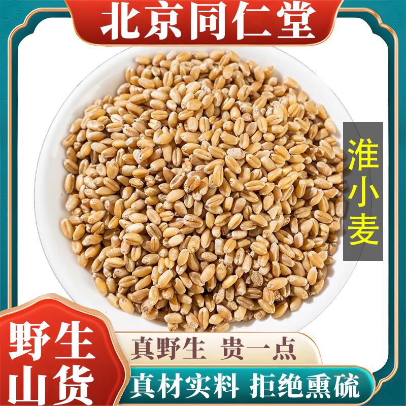 北京同仁堂野生特级淮小麦中药材新货淮小麦甘麦大枣汤正品100g,传统滋补营养品,其他药食同源食品,淘宝优惠券,粉丝福利购,淘宝优惠卷