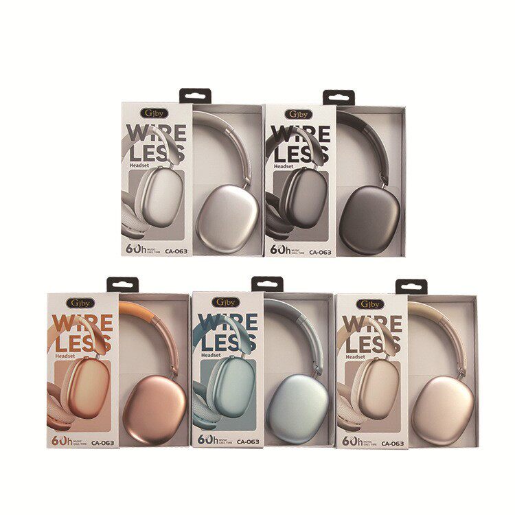 新款冠佳CA-063时尚简约头戴式多功能可插内存卡立体声蓝牙耳机