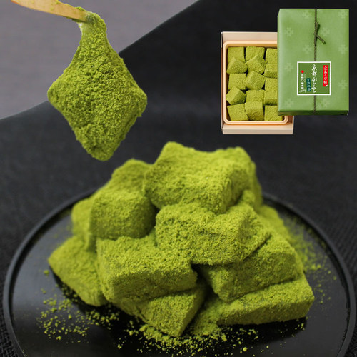 现货秒发日本井筒八桥本铺京都宇治抹茶蕨饼年糕点心麻薯进口礼盒