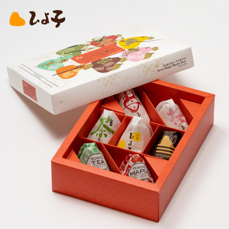 日本新年限定东京吉野堂小鸡栗子夹心蛋糕饼干早餐礼盒进口零食