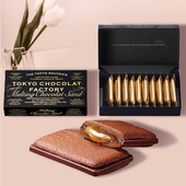 现货日本TOKYO FACTORY果酱巧克力夹心曲奇饼干礼盒 CHOCOLAT