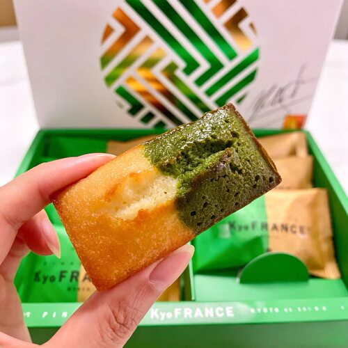京都爆款现货日本进口普门庵抹茶费南雪蛋糕高端礼盒网红伴手礼盒