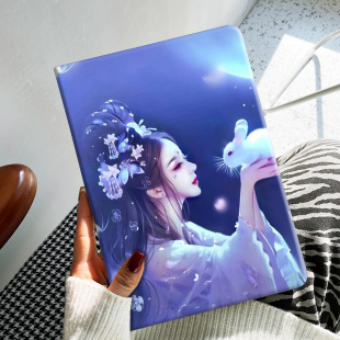 8.3防摔A2777古风女iPad10.2保护皮壳Air8国潮air13 iPadA16保护套iapd11适用苹果12代A19全包10.9寸ipadmini