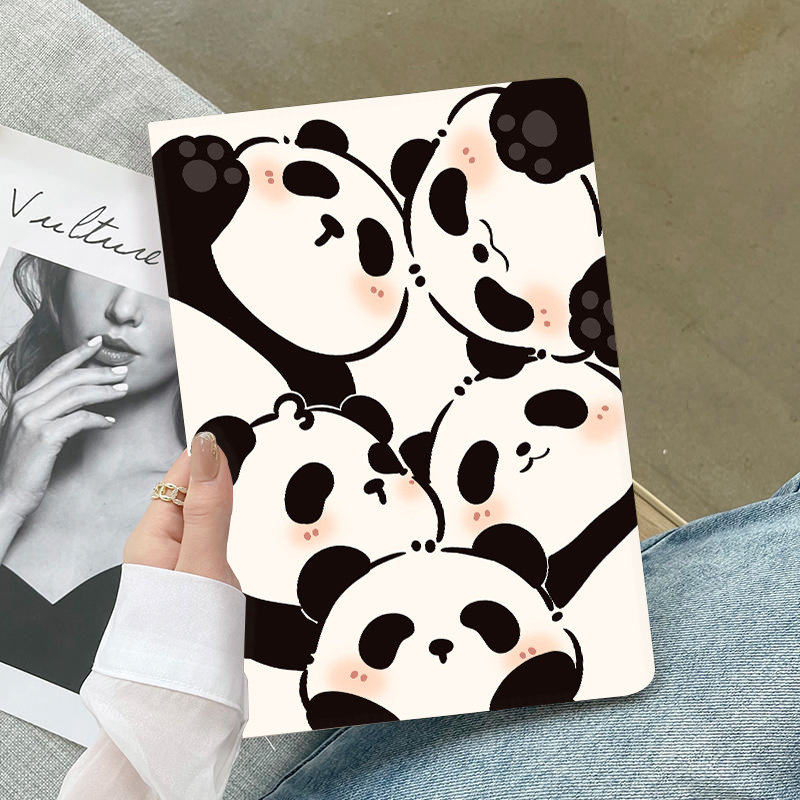 多个熊猫适用汉王clear6plus气囊保护套Clear6电纸书Clear6pro智能ai保护壳汉王Clear7/7.0水墨屏clear6turbo,3C数码配件,平板电脑保护套/壳,淘宝优惠券,粉丝福利购,淘宝优惠卷