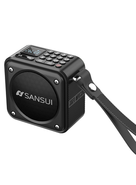 正品山水U3蓝牙音箱户外便携式收音机U盘插卡音响重低音乐播放器