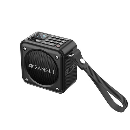 正品山水U3蓝牙音箱户外便携式收音机U盘插卡音响重低音乐播放器