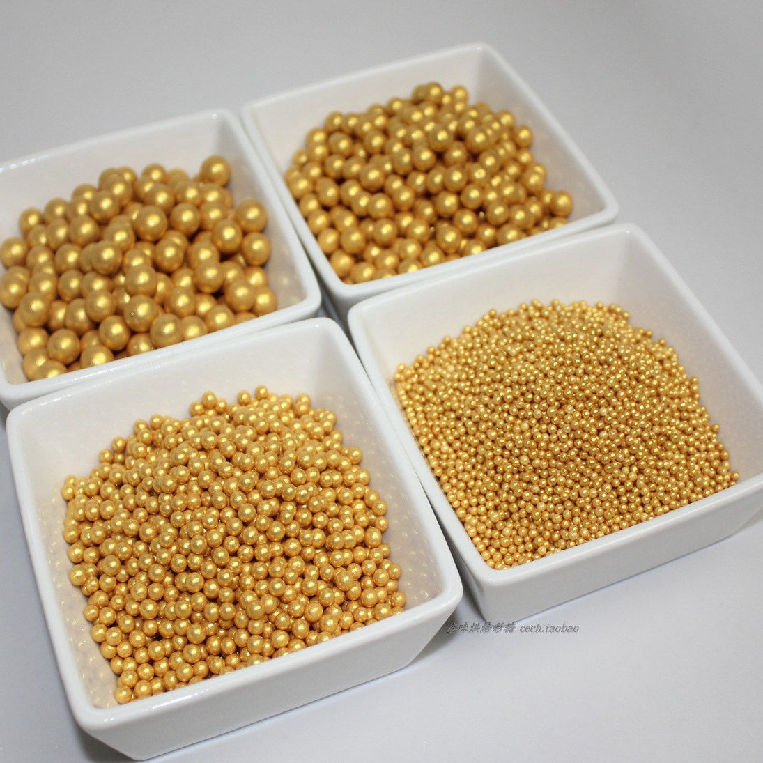 蛋糕装饰金珠烘焙彩珠糖甜品裱花