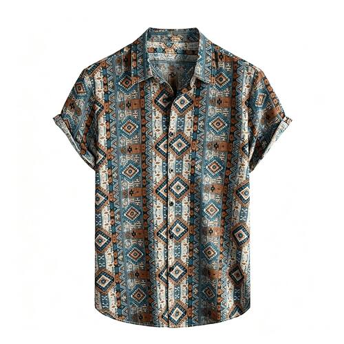 翻领卷边短袖T恤Flip collar rolled edge short sleeved T-shirt