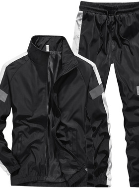 Reflective and minimalist jacket set for men反光简约夹克套装