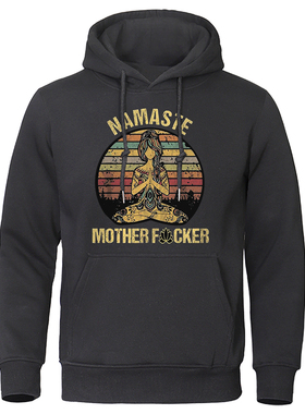 Leisure pullover printed sports sweater休闲套头印花运动卫衣