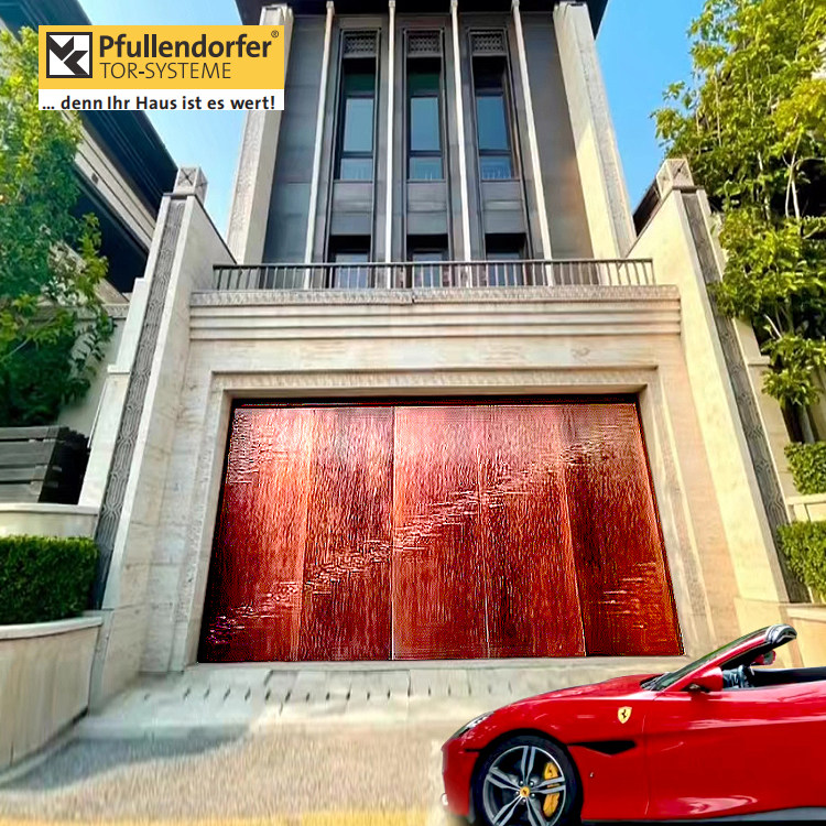 德国pfullendorfer进口高端车库门进口车库门上翻门分节提升门别